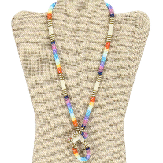 Boots, Class & a Little Sass - 28" "More Length" Single-Layer Necklace - LOTUS SKY Nepal Bracelets