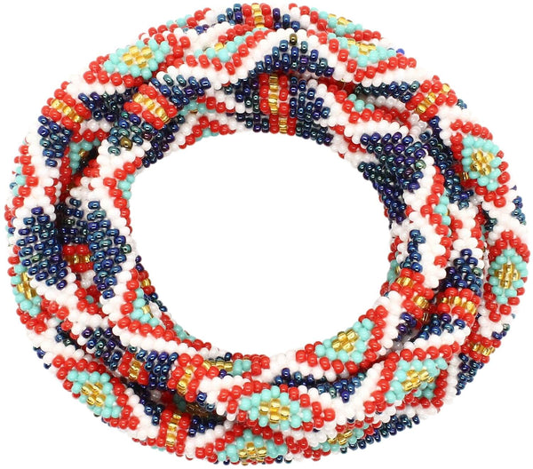 Southwest Nomad 63" Triple-Wrapper Necklace - LOTUS SKY Nepal Bracelets