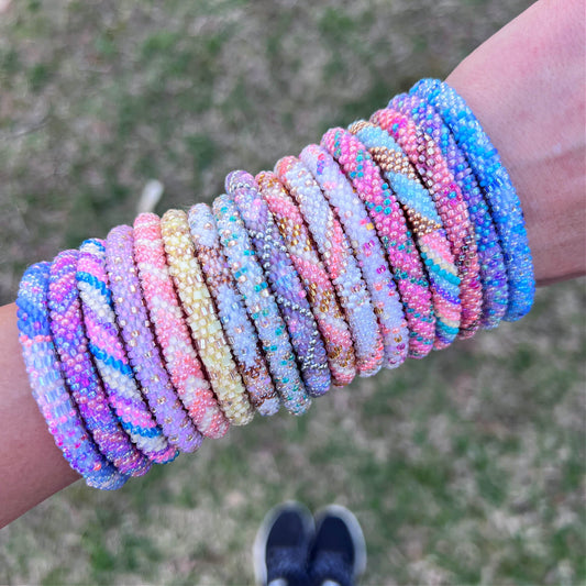 Shimmering Pastels Grab Bag - 10 bracelet sets!