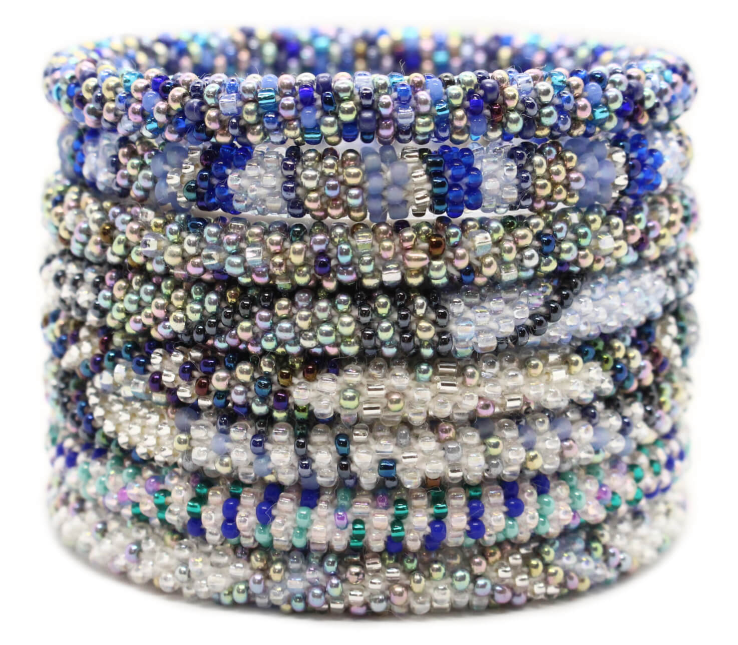Blueberry Frost - LOTUS SKY Nepal Bracelets