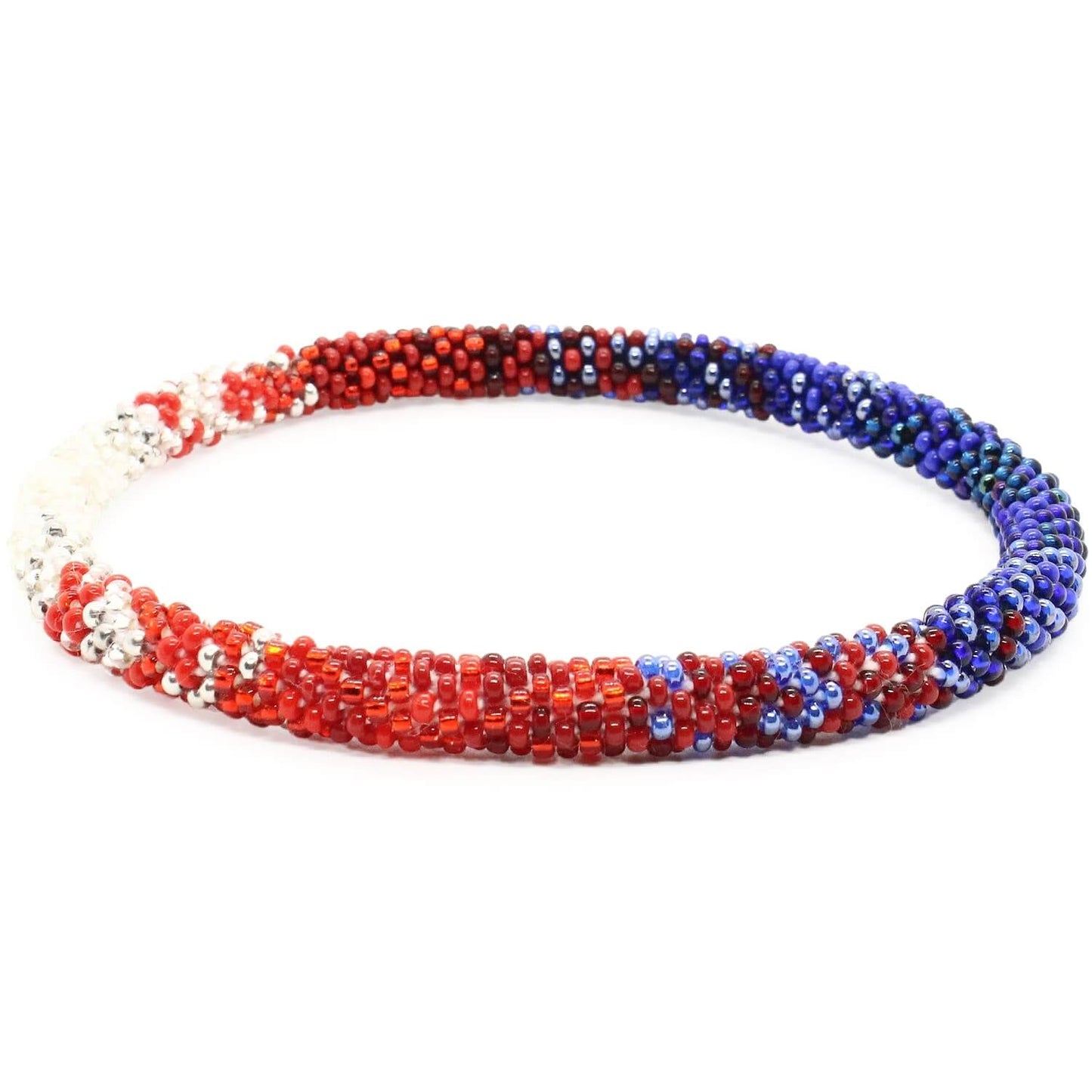 Patriotic Ombré Anklet - LOTUS SKY Nepal Bracelets