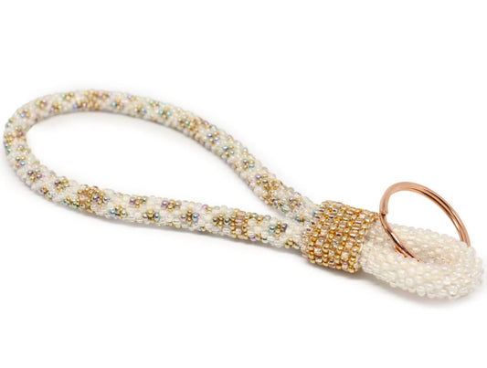 Icicles in the Sun Keychain - LOTUS SKY Nepal Bracelets