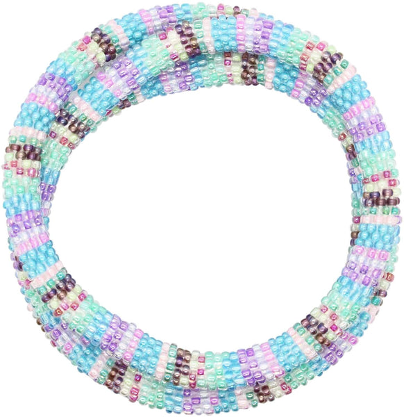 Inner Goddess Textile 24" Single-Layer Necklace - LOTUS SKY Nepal Bracelets