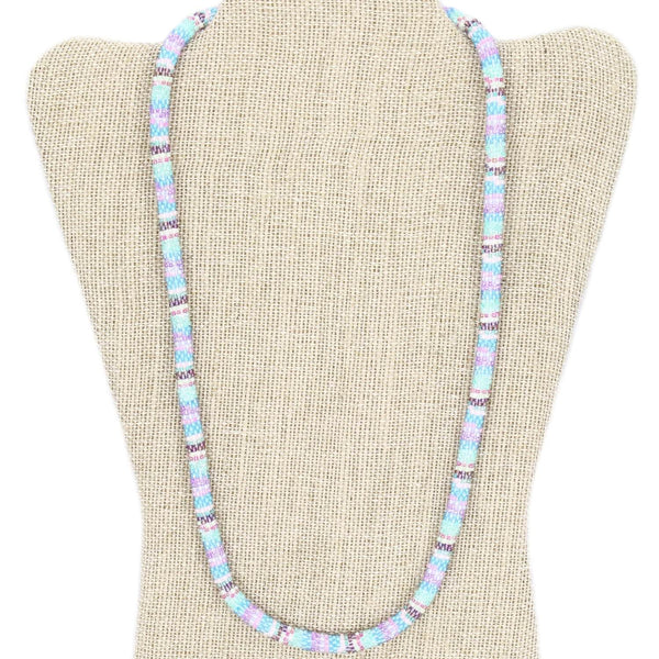 Inner Goddess Textile 24" Single-Layer Necklace - LOTUS SKY Nepal Bracelets