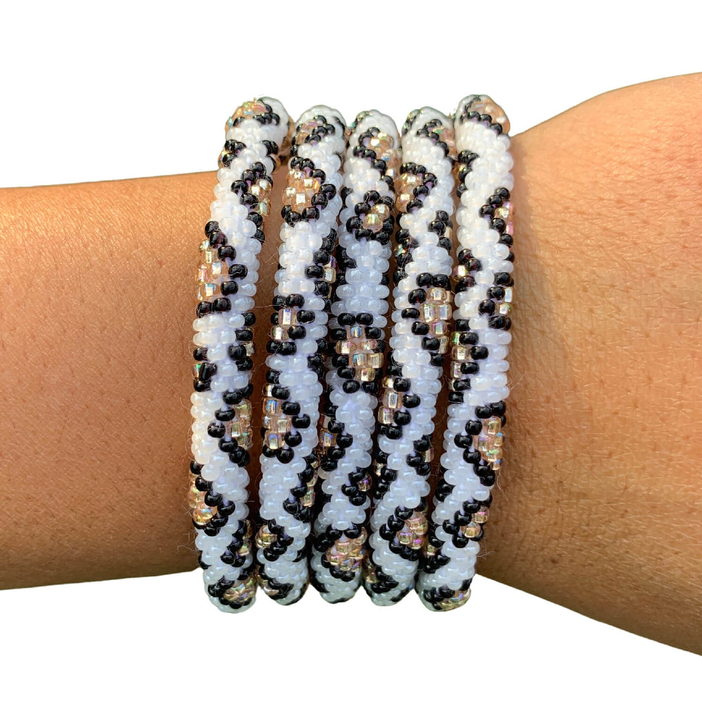 Leopard Luxe - LOTUS SKY Nepal Bracelets