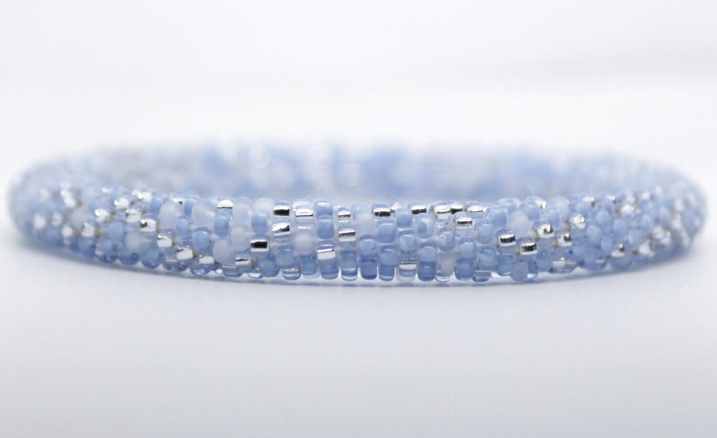 Light Acid Wash Denim - LOTUS SKY Nepal Bracelets