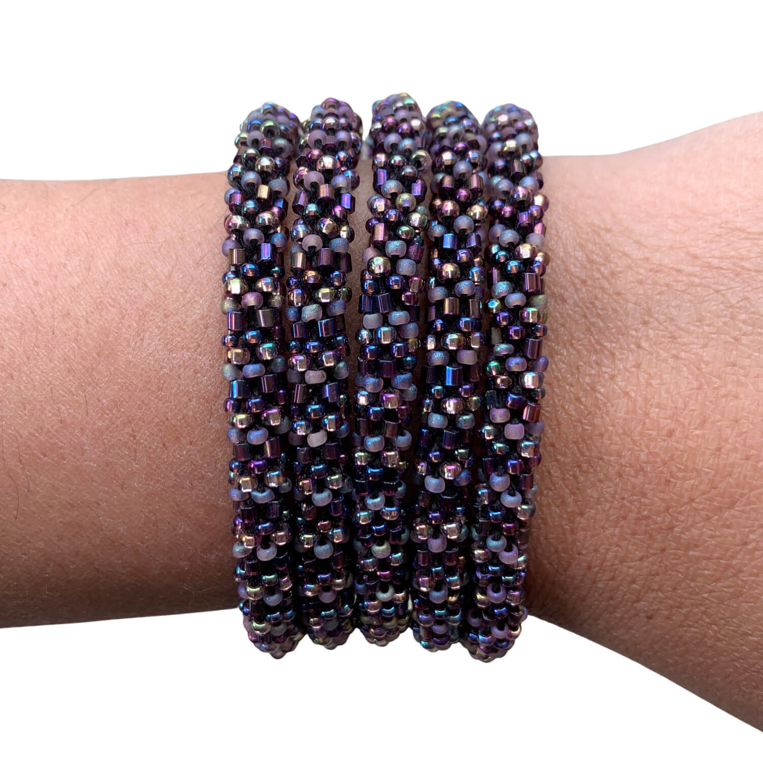 Manifestation Journal "Slender Stacker" Bracelet - LOTUS SKY Nepal Bracelets