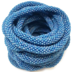 Matte Diffused Indigo Solid - LOTUS SKY Nepal Bracelets