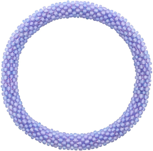 Matte Periwinkle Solid - LOTUS SKY Nepal Bracelets