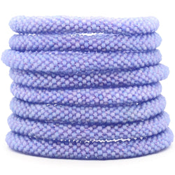 Matte Periwinkle Solid - LOTUS SKY Nepal Bracelets