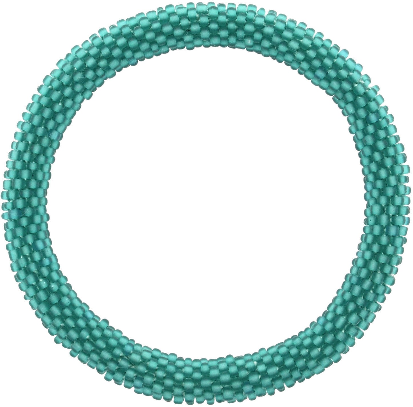 Matte Pine Teal Solid - LOTUS SKY Nepal Bracelets