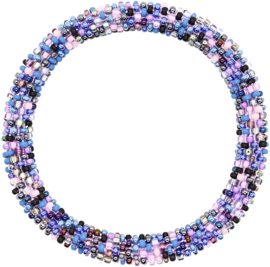 Electrified Midnight Wash Denim Confetti - LOTUS SKY Nepal Bracelets