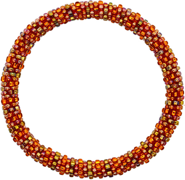 Monarch Orange Semisolid - LOTUS SKY Nepal Bracelets