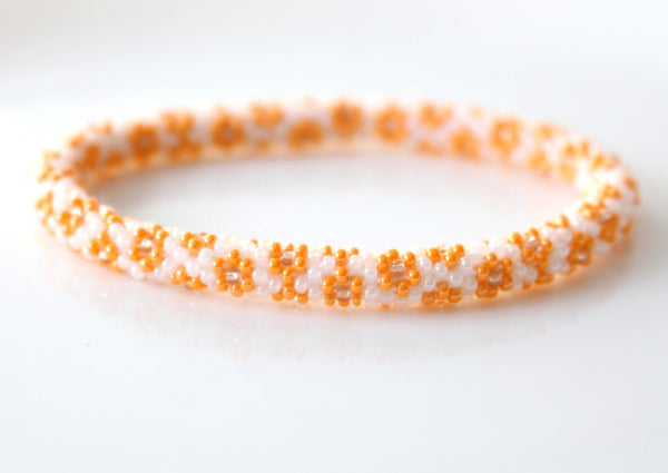 Daisy Peach - LOTUS SKY Nepal Bracelets