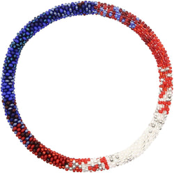 Patriotic Ombré Anklet - LOTUS SKY Nepal Bracelets