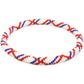 Patriotic Plaid Anklet - LOTUS SKY Nepal Bracelets