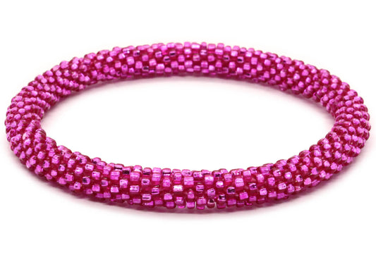 Pink Parfait Solid - LOTUS SKY Nepal Bracelets