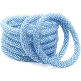 Power of Hue Iridescent Blue Solid - LOTUS SKY Nepal Bracelets