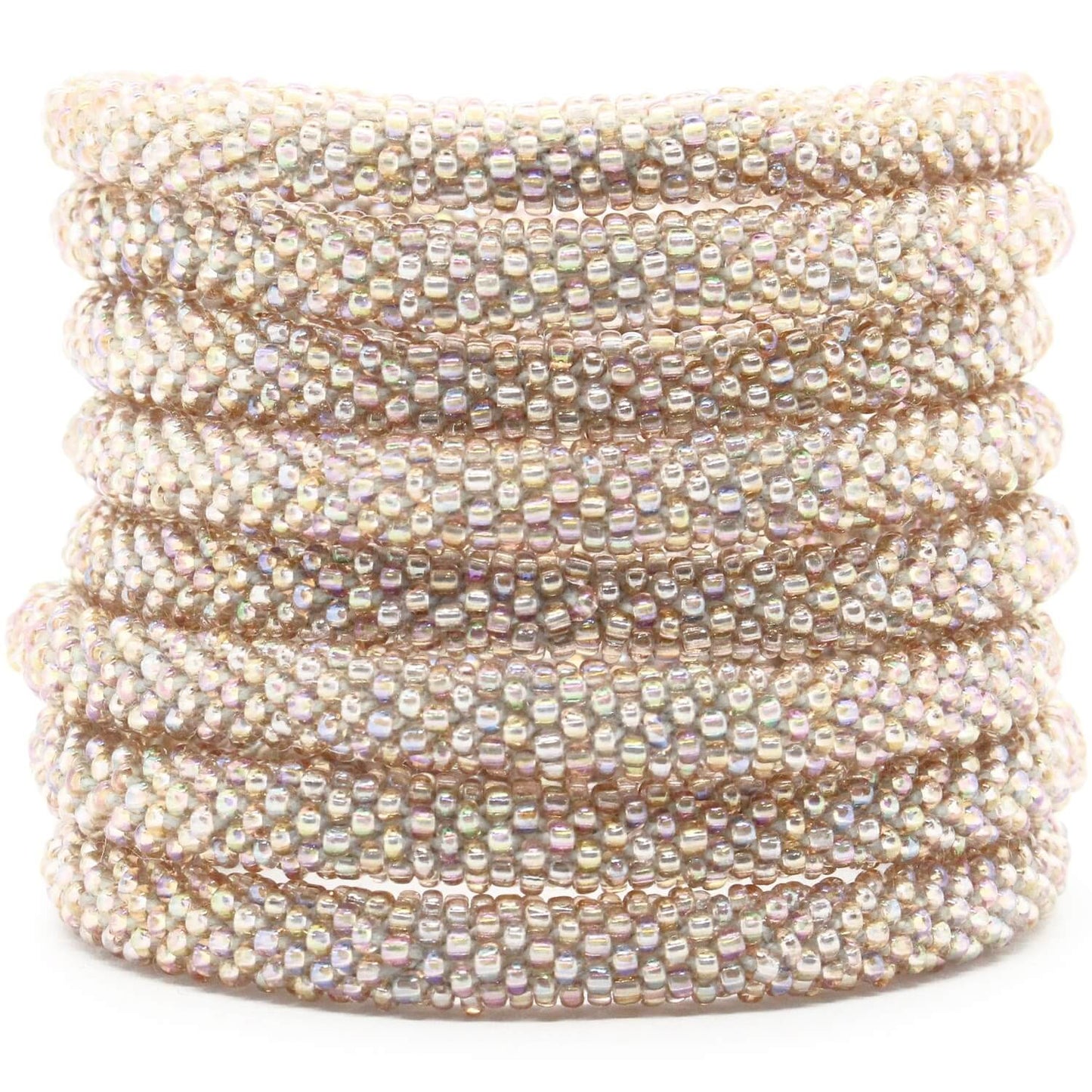 Prismatic Khaki Solid - LOTUS SKY Nepal Bracelets