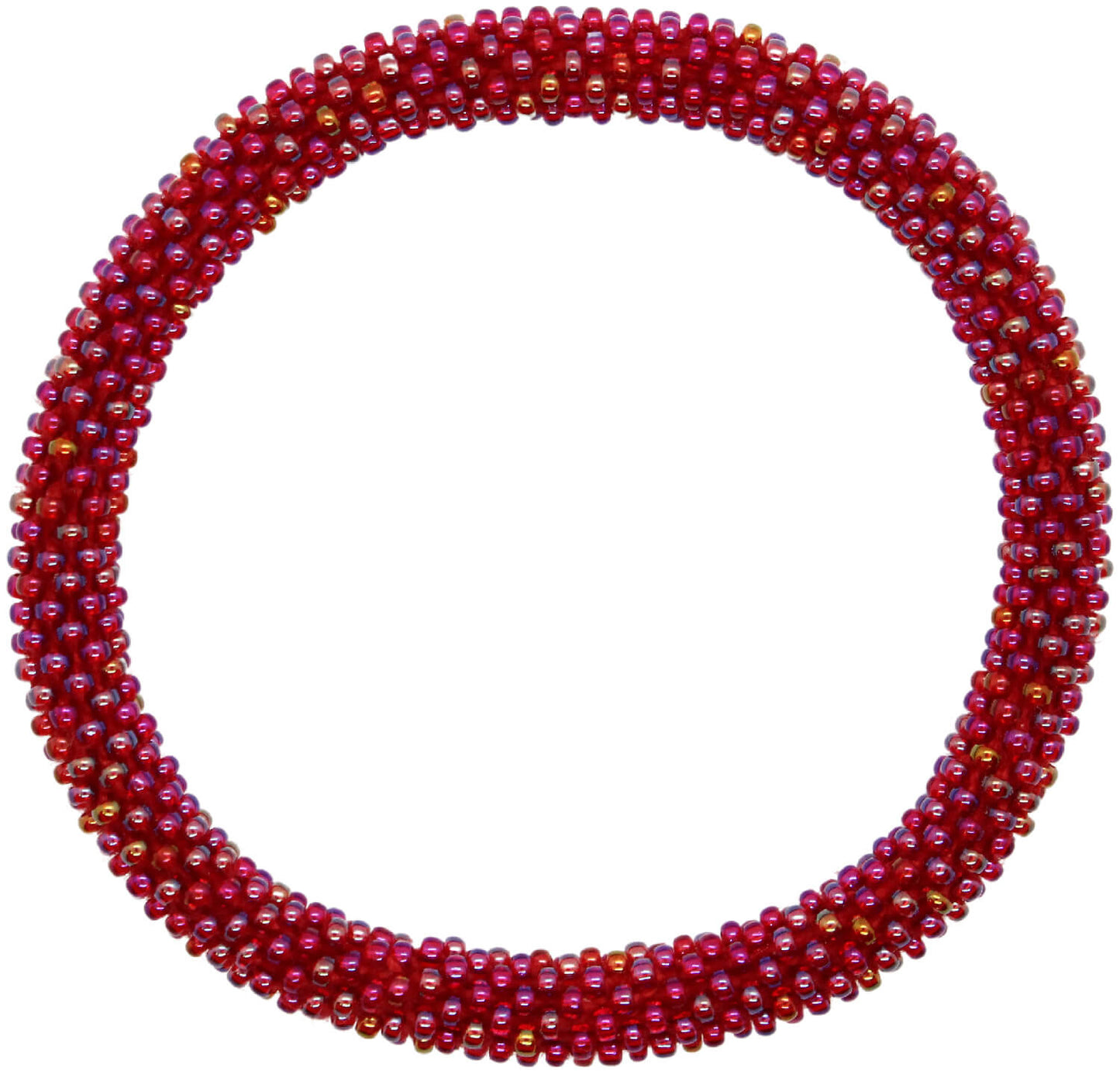 Rainbow Raspberry Solid - LOTUS SKY Nepal Bracelets