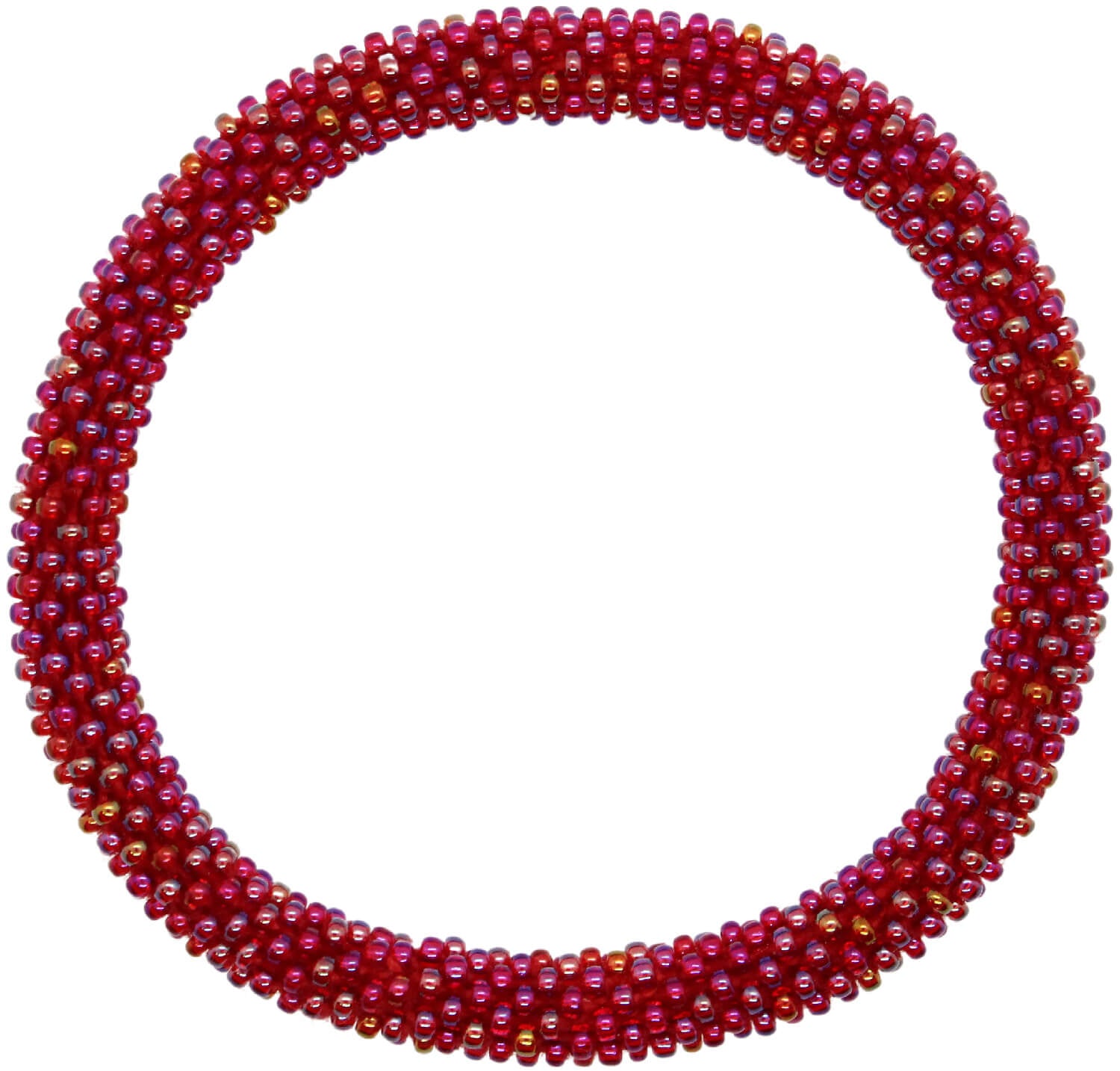Rainbow Raspberry Solid - LOTUS SKY Nepal Bracelets