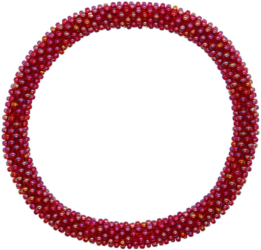 Rainbow Raspberry Solid - LOTUS SKY Nepal Bracelets