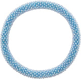 Reef Blue Solid - LOTUS SKY Nepal Bracelets