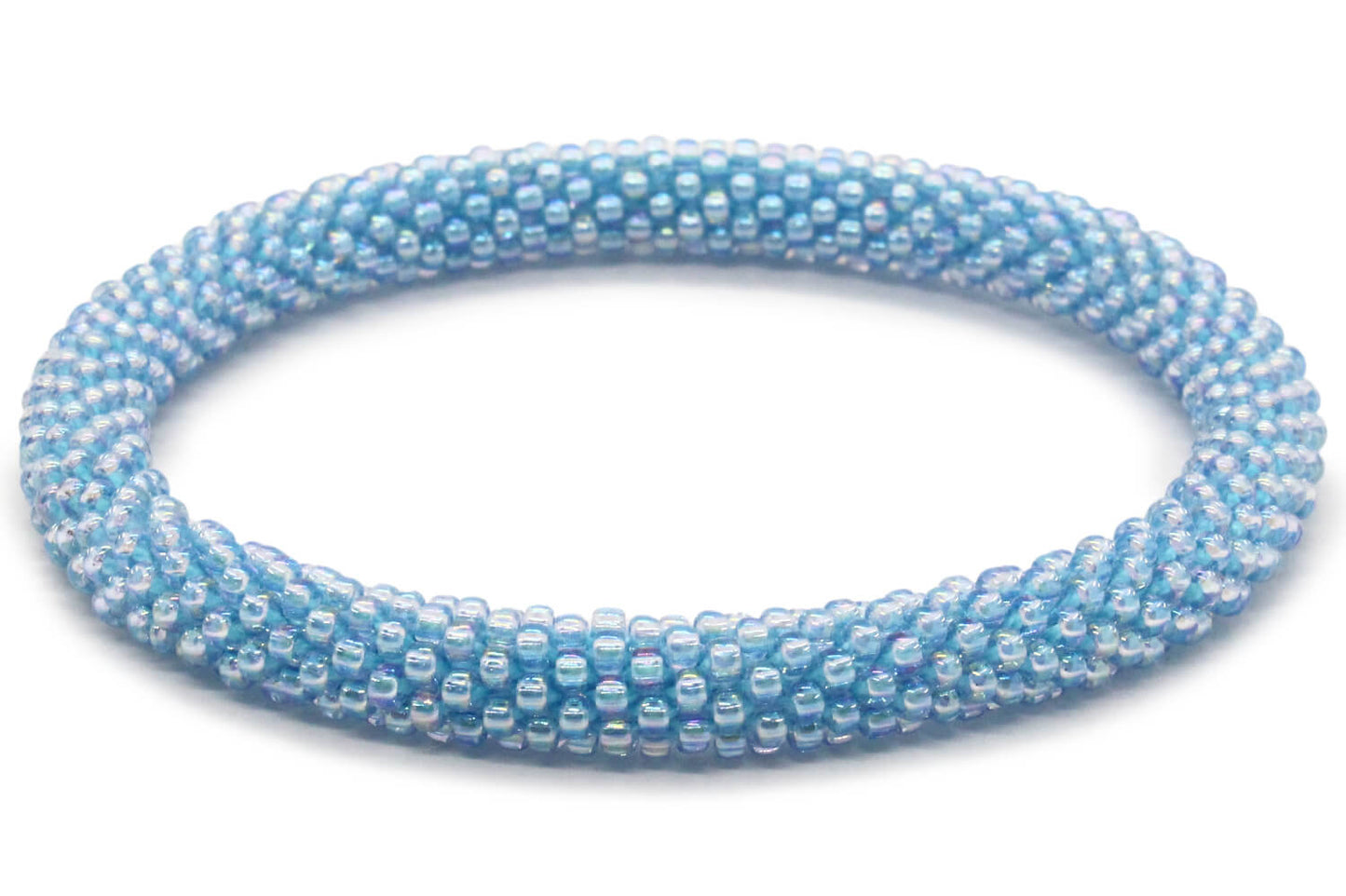 Reef Blue Solid - LOTUS SKY Nepal Bracelets