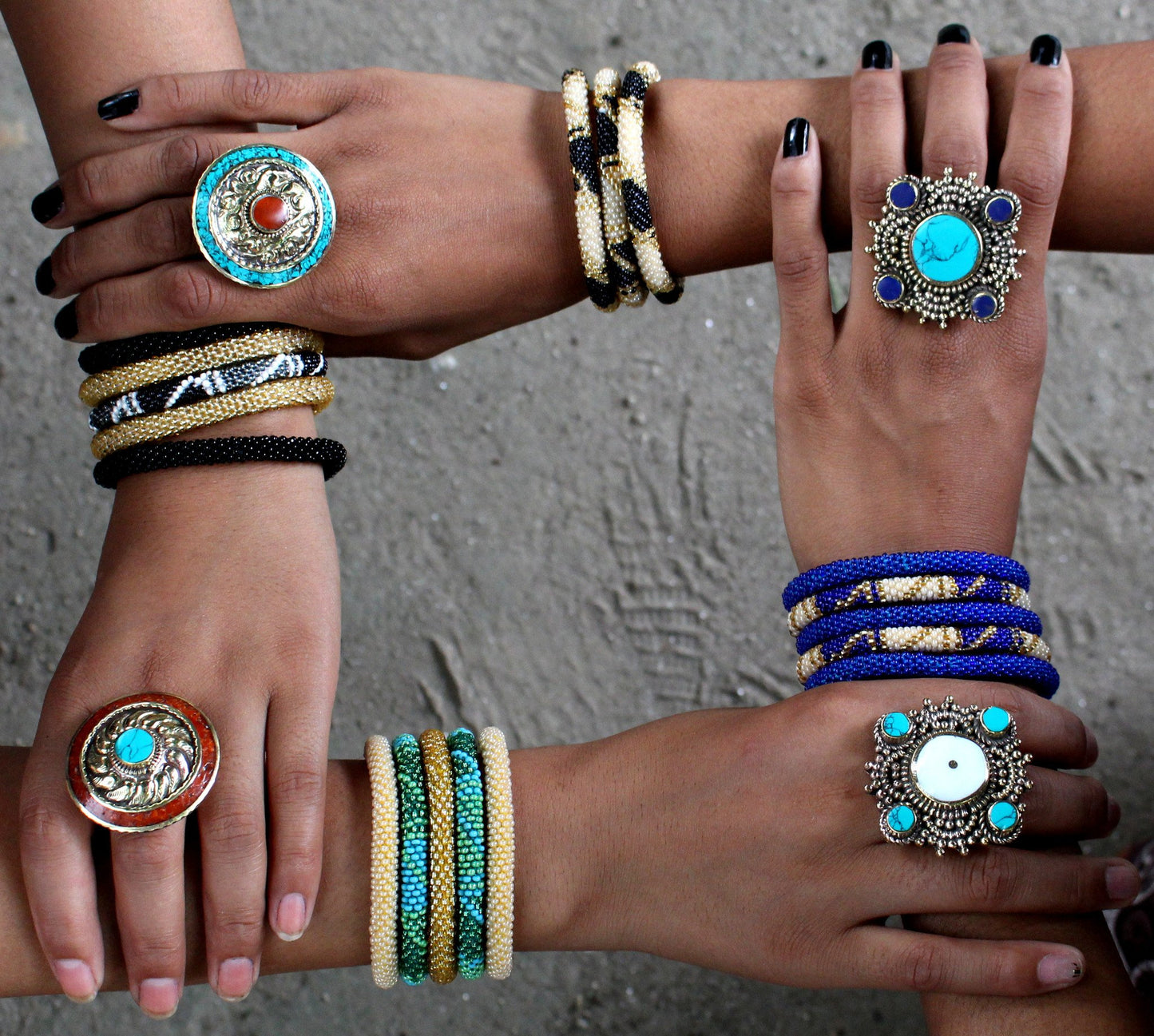 The Original Lotus Sky Bracelet Grab Bag - LOTUS SKY Nepal Bracelets