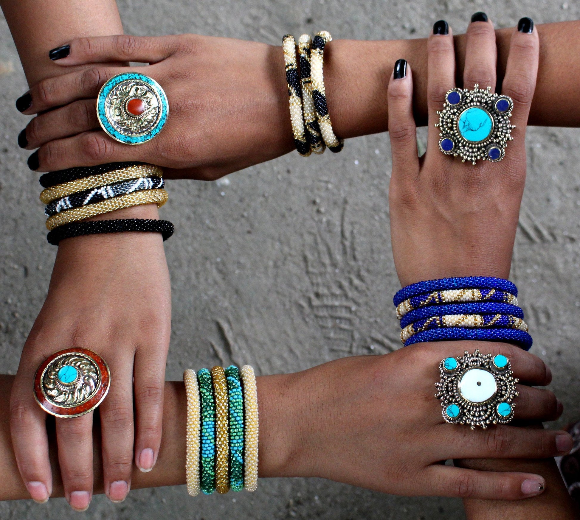 The Original Lotus Sky Bracelet Grab Bag - LOTUS SKY Nepal Bracelets