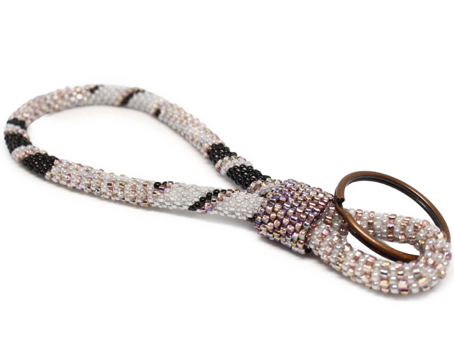 Snow Dusted Keychain - LOTUS SKY Nepal Bracelets