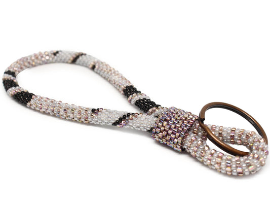 Snow Dusted Keychain - LOTUS SKY Nepal Bracelets