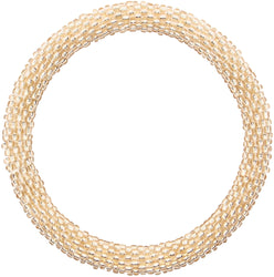 Sparkling Champagne Solid - LOTUS SKY Nepal Bracelets