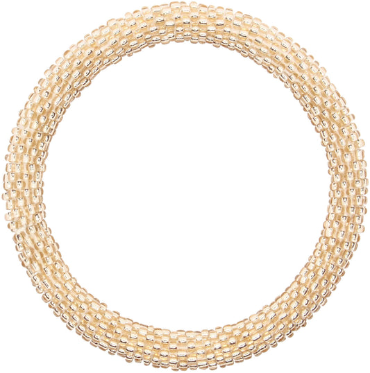 Sparkling Champagne Solid - LOTUS SKY Nepal Bracelets