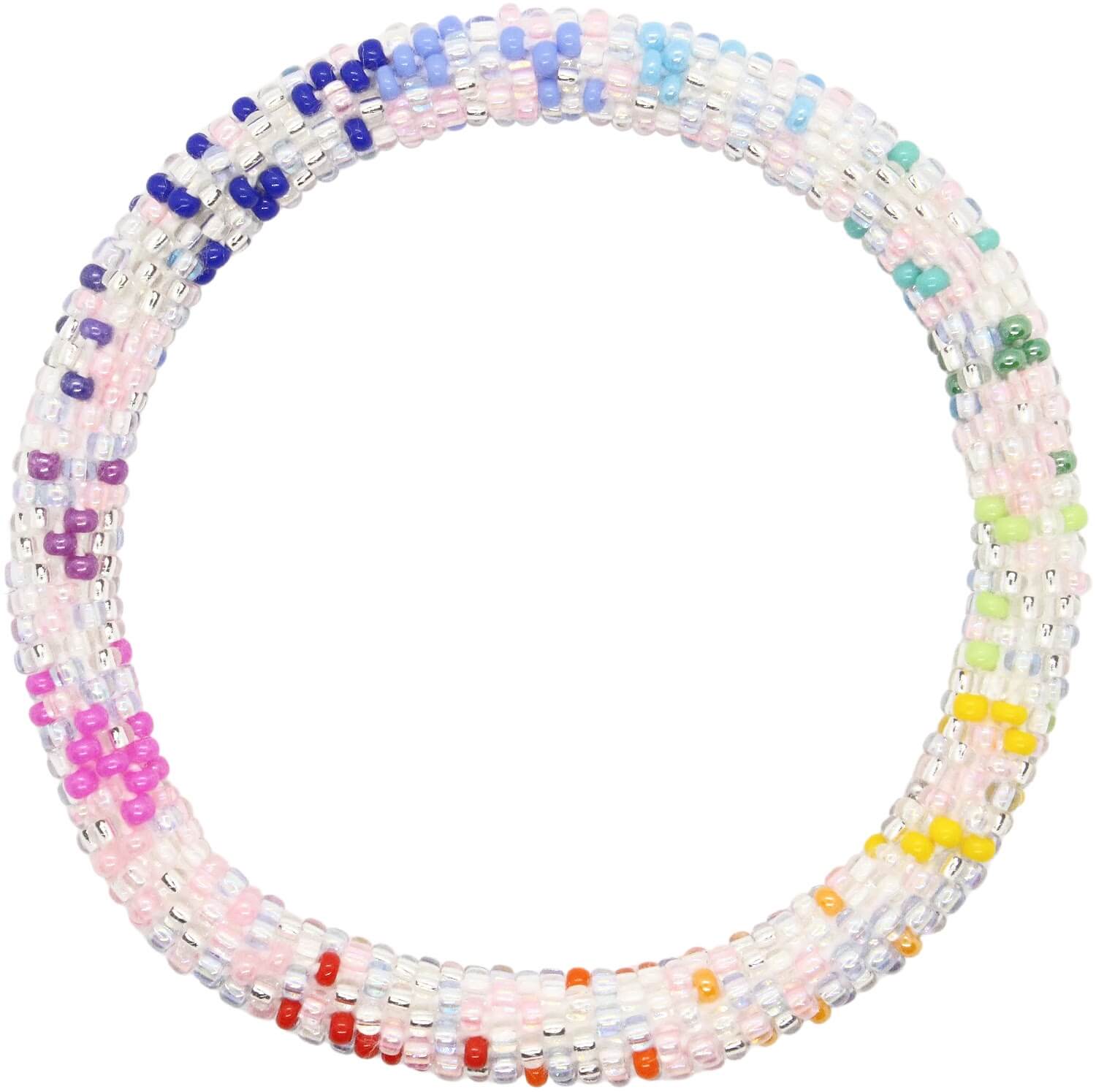 Splatter Paint Rainbow - LOTUS SKY Nepal Bracelets