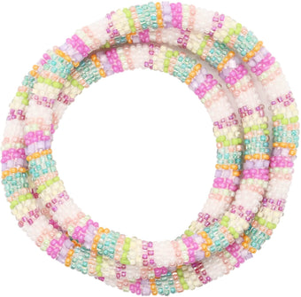 Summer Sari Textile 24" Single-Layer Necklace