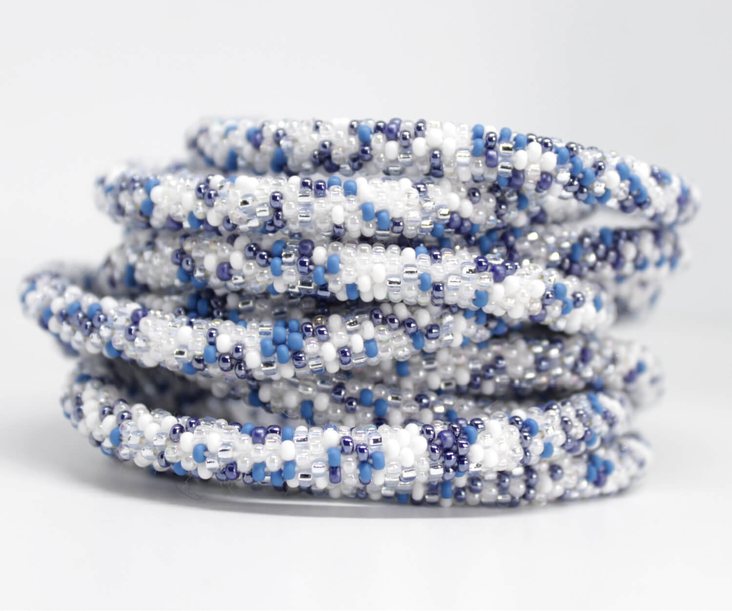 Sun Bleached Denim - LOTUS SKY Nepal Bracelets