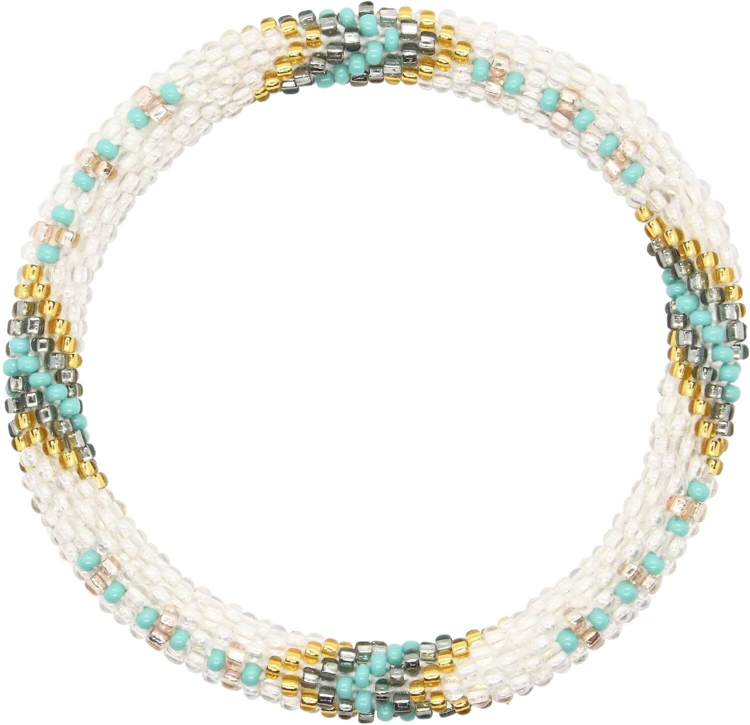 Teal Ballad - LOTUS SKY Nepal Bracelets