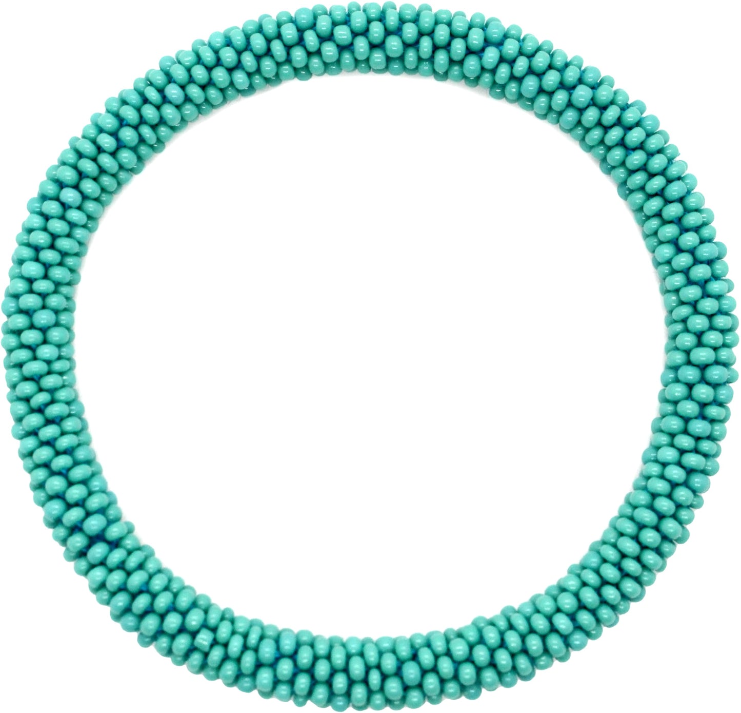 Tipsy Teal Solid - LOTUS SKY Nepal Bracelets