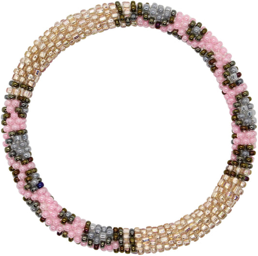 Touch of Pink Leopard - LOTUS SKY Nepal Bracelets