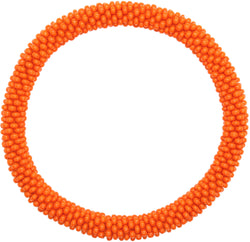 True Orange Solid - LOTUS SKY Nepal Bracelets