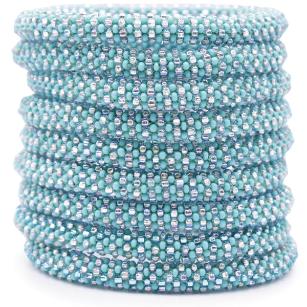 Turquoise Semisolid - LOTUS SKY Nepal Bracelets