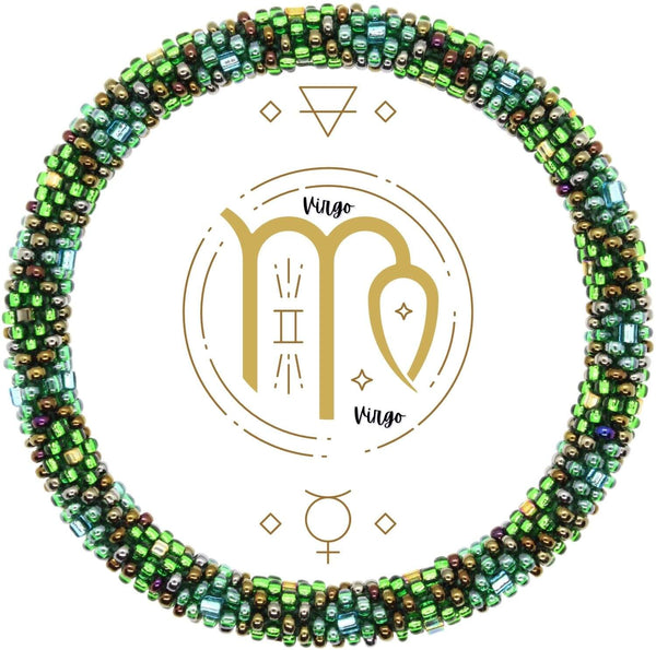 Virgo: Zodiac Collection - LOTUS SKY Nepal Bracelets